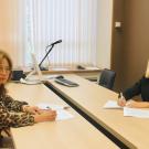  20.08.19 г. Подписание соглашения о сотрудничестве с Уполномоченным Ленинградской области Е. Рулевой