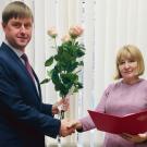 Представители налоговых органов республики поздравили с переизбранием бизнес-омбудсмена Карелии